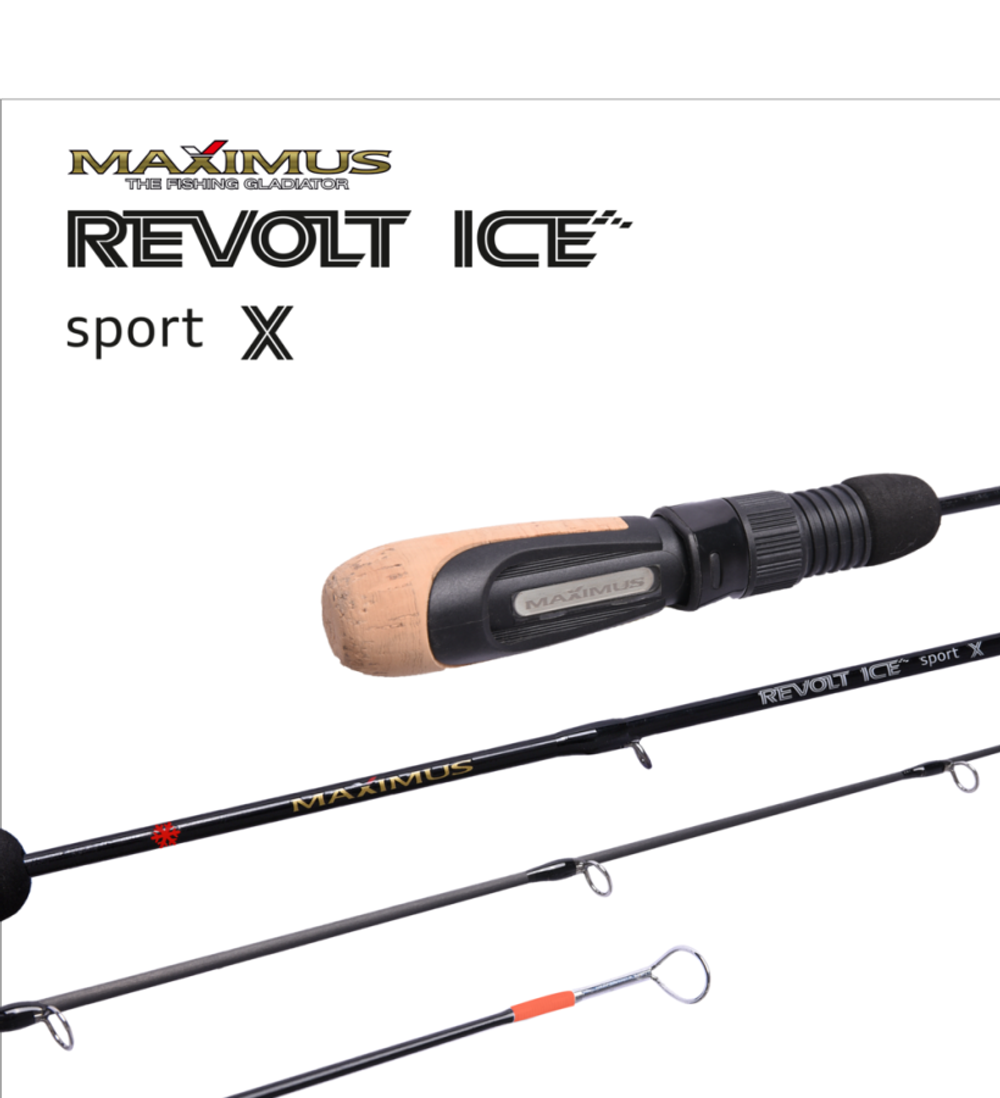 Зимняя удочка Maximus REVOLT ICE SPORT X 302H (MIRRISX302H) 0,75м до 50гр