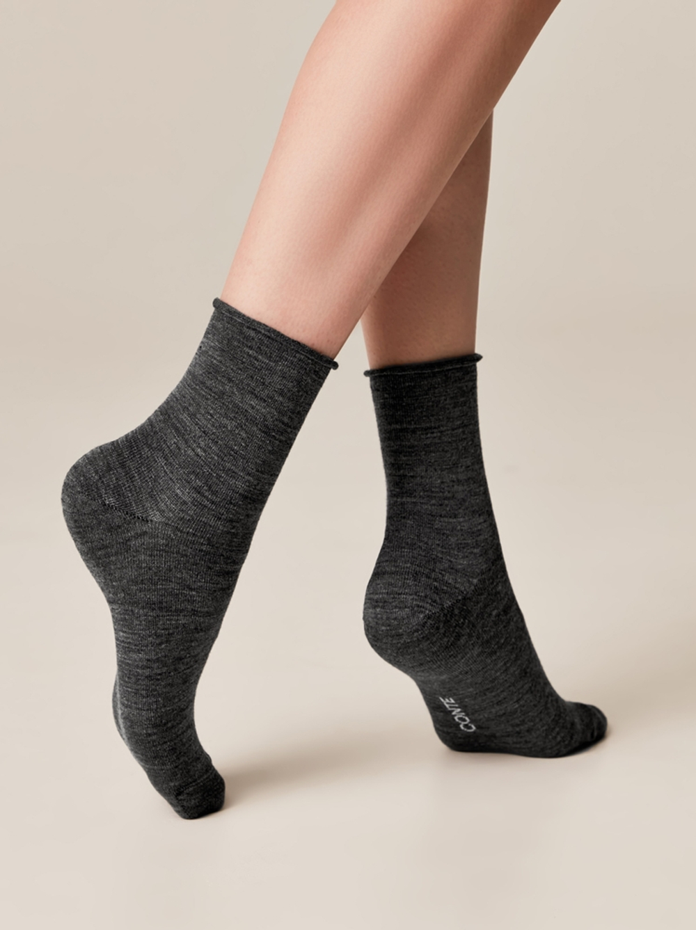 CONTE COMFORT Удлиненные теплые носки с шерстью