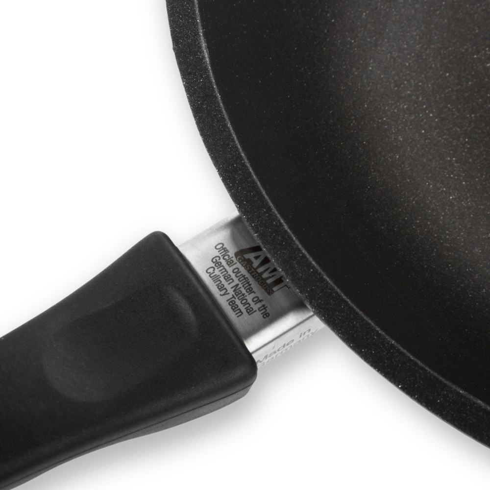 Сковрода вок 28см AMT Gastroguss Frying Pans Fix Германия фрагмент
