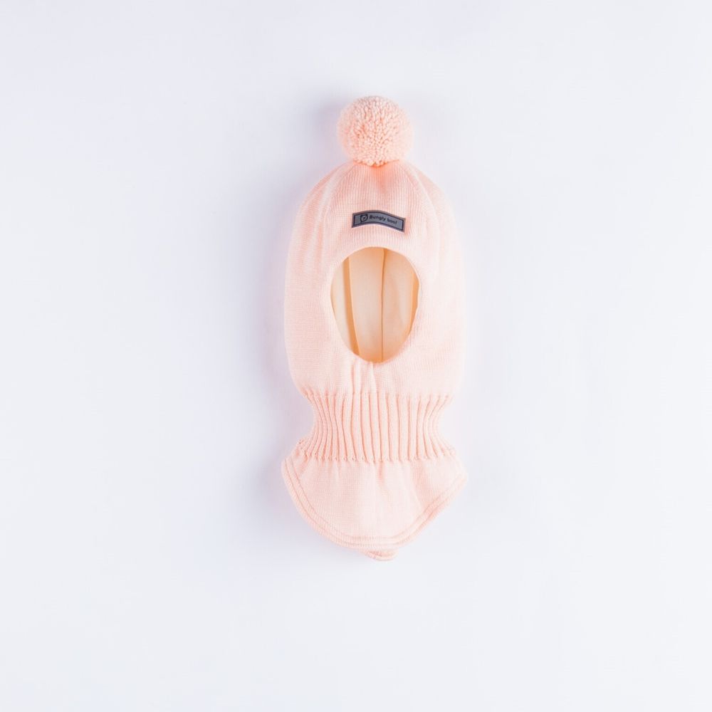 Шлем зимний из смесовой шерсти "Камелия"