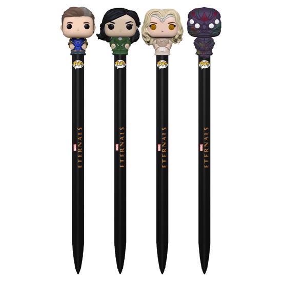 Ручка Funko POP! Pen Toppers Marvel Eternals 16PC PDQ 49541