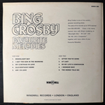 Bing Crosby ‎– Favourite Melodies (Англия) Т