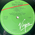 Simple Minds ‎– Real To Real Cacophony (Англия 1982г.)