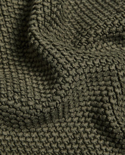 ZARA HOME КОВРИК ДЛЯ ВАННОЙ ИЗ ХЛОПКА С АНТИСКОЛЬЗЯЩЕЙ ПОВЕРХНОСТЬЮ, ХАКИ