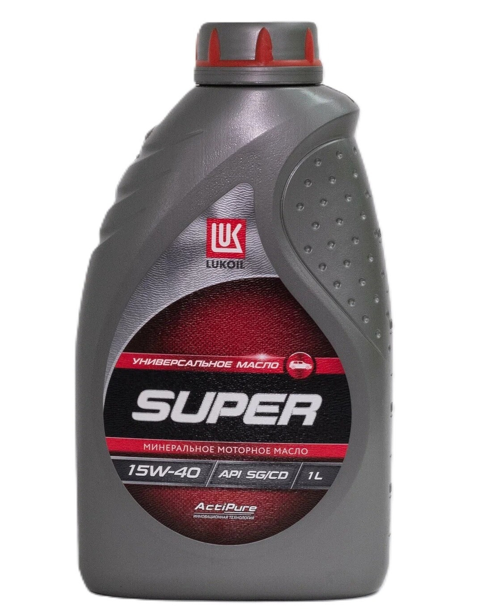 Масло моторное Лукойл супер LUKOIL SUPER 15W-40 SG/CD минеральное 1л
