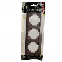 Рамка на 3 поста Stekker Катрин 39819