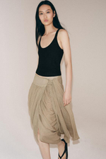 Юбка с драпировкой из коллекции ZW - ZARA