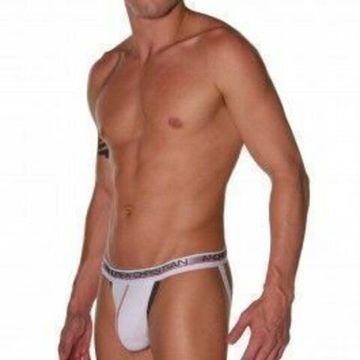 Мужские трусы джоки белые Andrew Christian Show-It Low Profile Boxer White