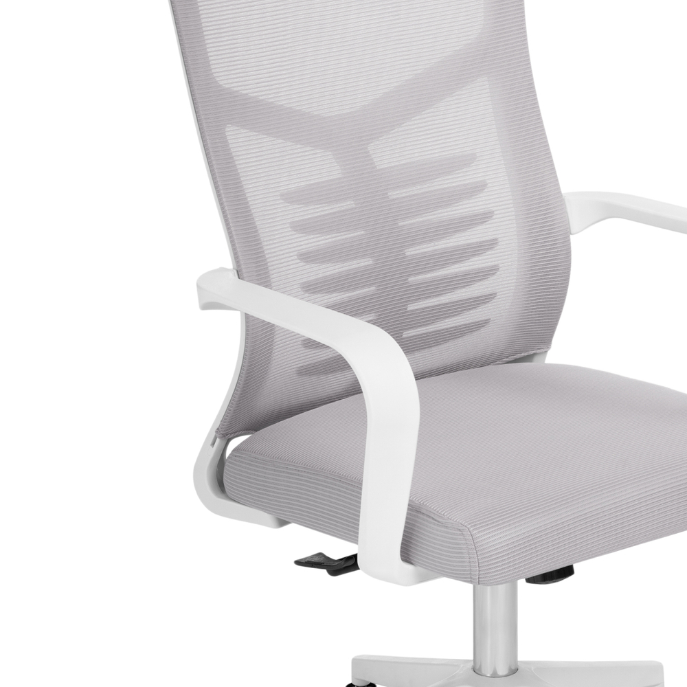 Компьютерное кресло Woodville Montana light gray, white