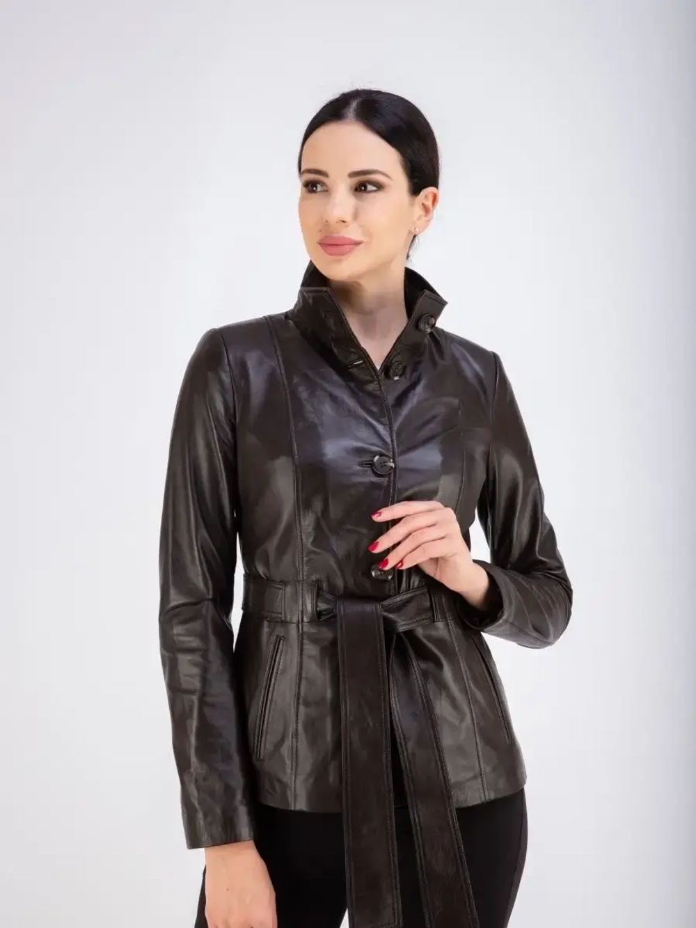 Куртка женская из натуральной кожи Турция