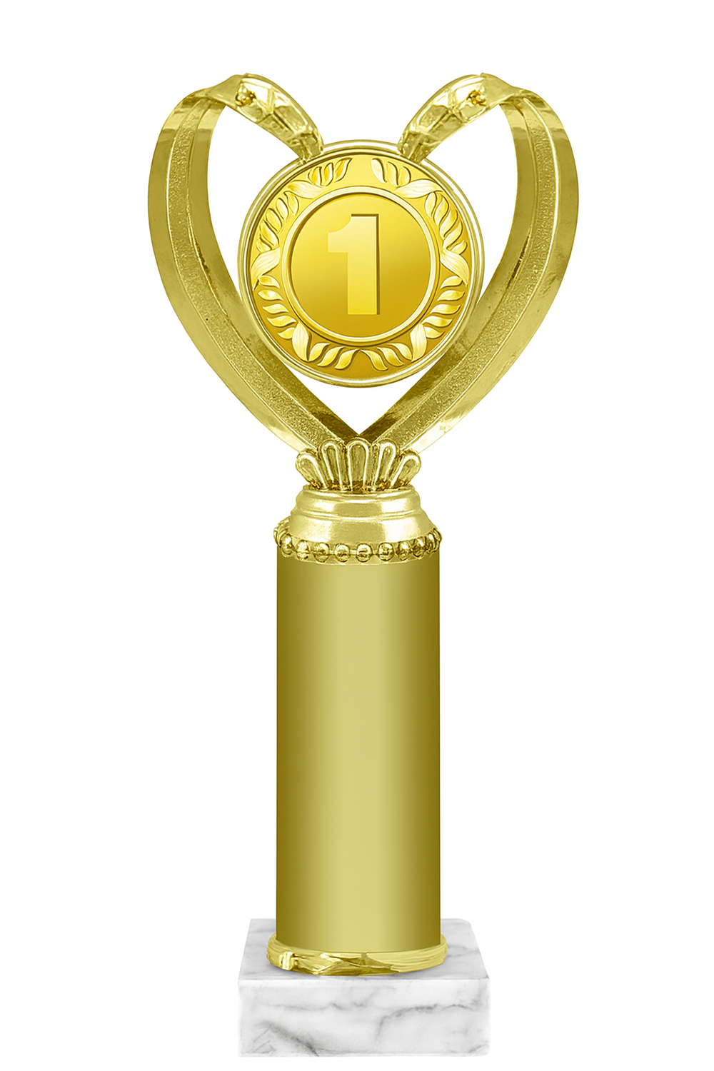 Кубок «1 место» — золотой символ победы