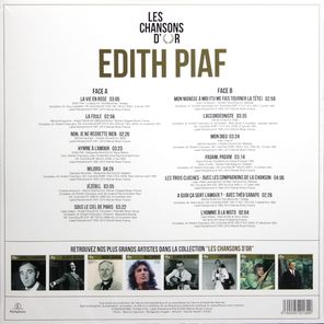 Edith Piaf / Les Chansons D'or (LP)