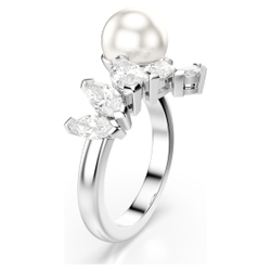MESMERA:RING PEARL WHI/RHS 52
