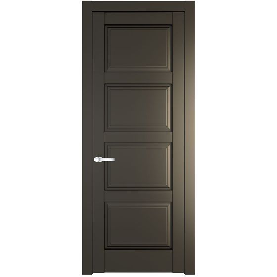 Межкомнатная дверь эмаль Profil Doors 4.4.1PD перламутр бронза глухая