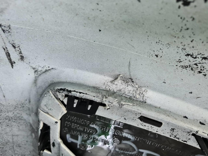 Бампер передний Mercedes GLS x166 (2015-2019)