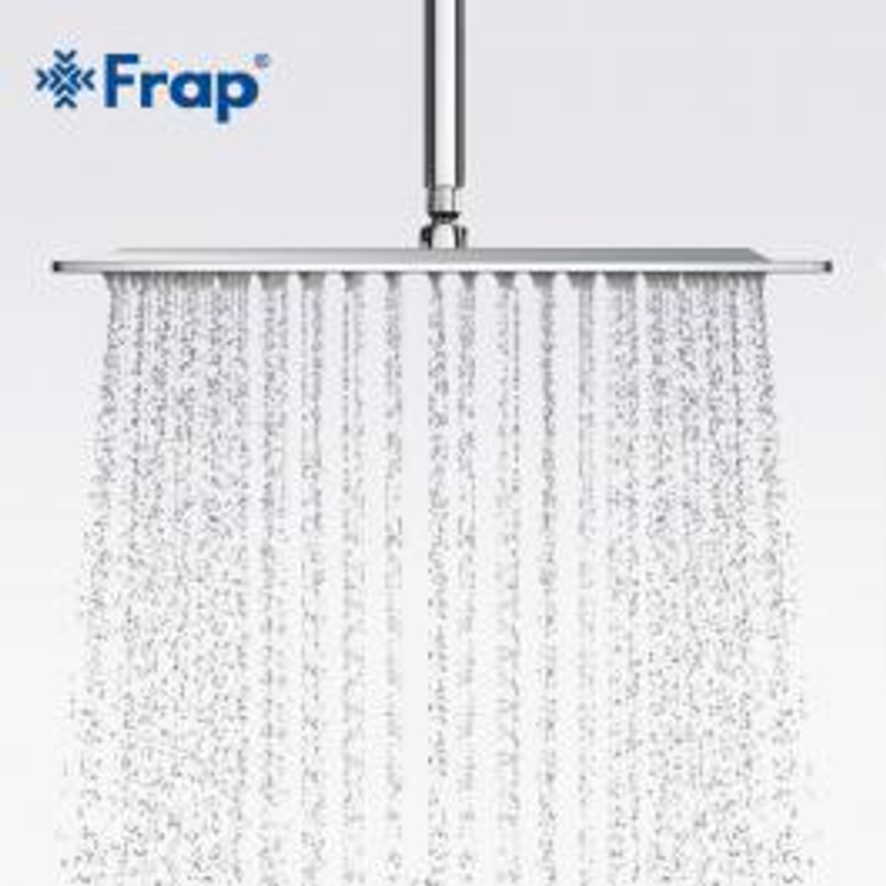 Душевая лейка F28-3 тропический душ FRAP (нержавейка) 30*30 хром