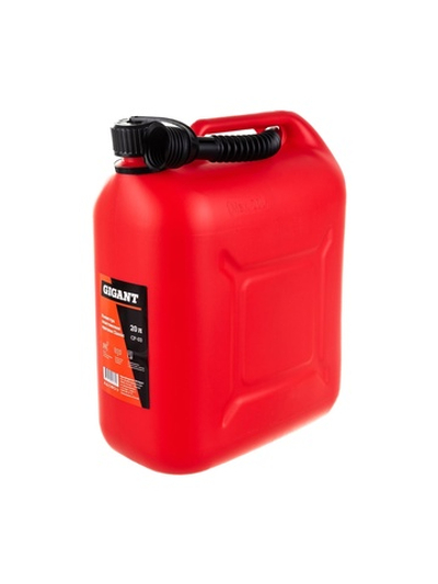 Канистра пластиковая красная 20 л Gigant CP-03