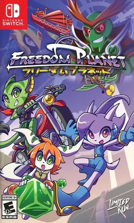 Картридж Nintendo Switch Freedom Planet (б/у)