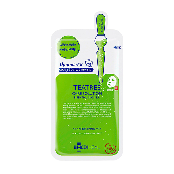Маска для лица Mediheal Teatree Care Solution Essential Mask Ex тканевая с маслом чайного дерева 24 мл