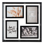 Рамка для фотографий pleasant moments, 34,5х34,5 см, белая/черная