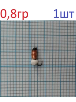 Мормышка вольфрамовая "Гвоздик рифленый"