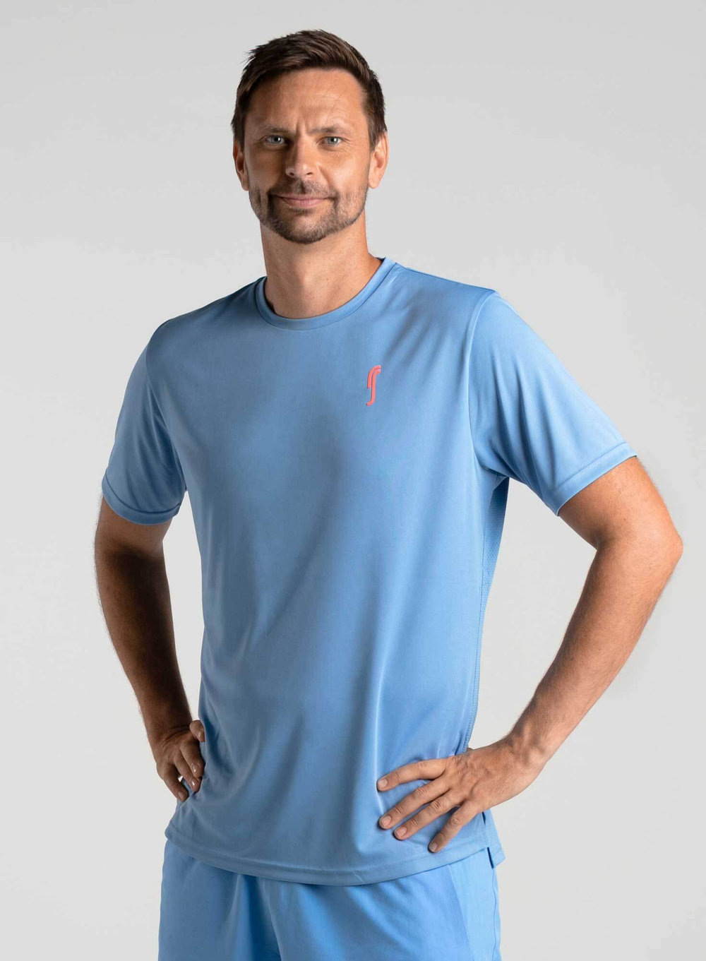 Мужская теннисная футболка RS Performance Tee (211M000 Bl)