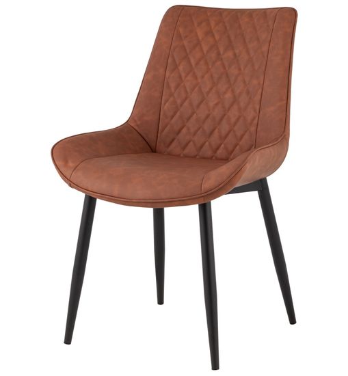 Стул Невада NEW экокожа коричневый