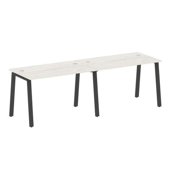 Метал Систем Рабочая станция на 2 места на А-образном м/к БА.СМ-2.2