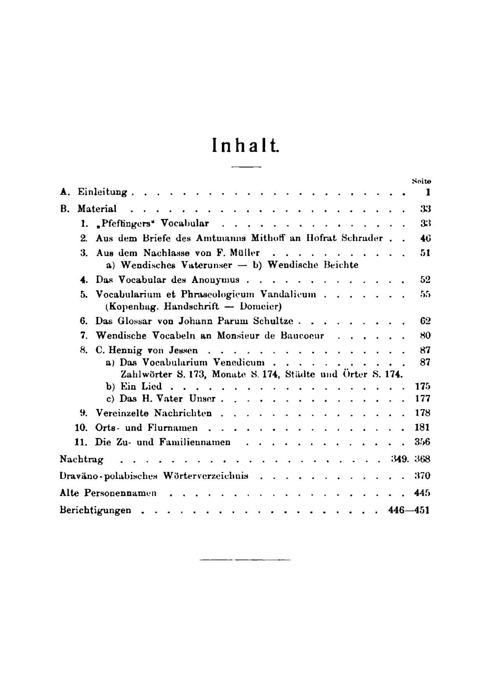 Die Sprachreste Der Draväno-Polaben Im Hannöverschen | Paul Rost