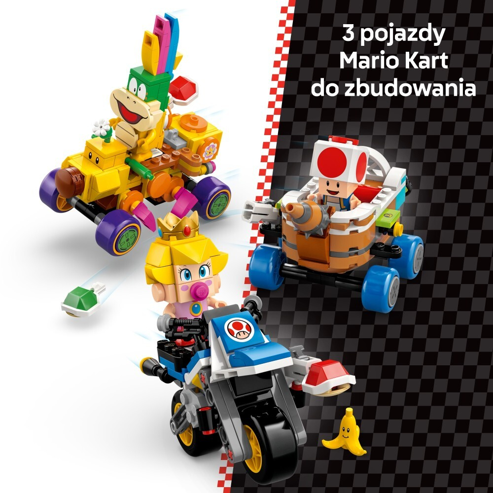 LEGO Super Mario/ Mario Kart - Малышка Пич и Гран-При набор/ 72036
