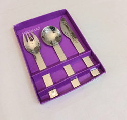 Набор столовых приборов 3шт Herdmar Jungle Kids Set