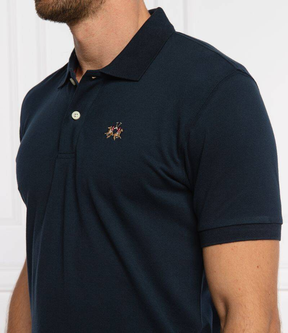 поло eduardo La Martina - темно-синий(CCMP02 PK001)