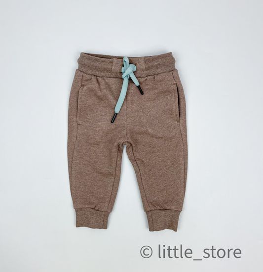 Штанишки из футера с начесом "Wild boy"