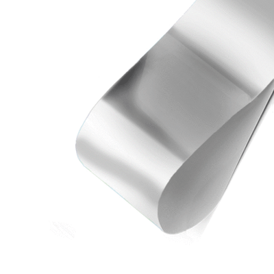 Фольга глянцевая "Белая перламутровая"