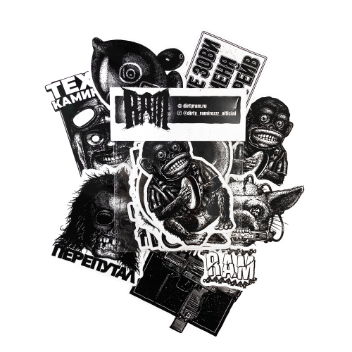 Стикерпак "Action"