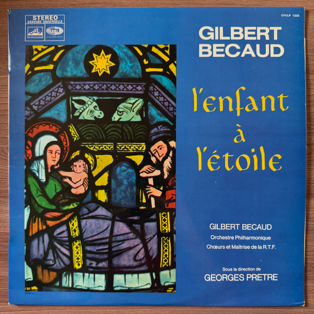 Gilbert Bécaud ‎– L'Enfant À L'Étoile (Франция 1967г.)Т