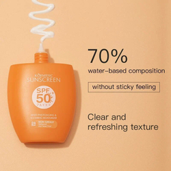 Солнцезащитный крем KORMESIC, водостойкий, SPF 50, для лица и тела, 50мл