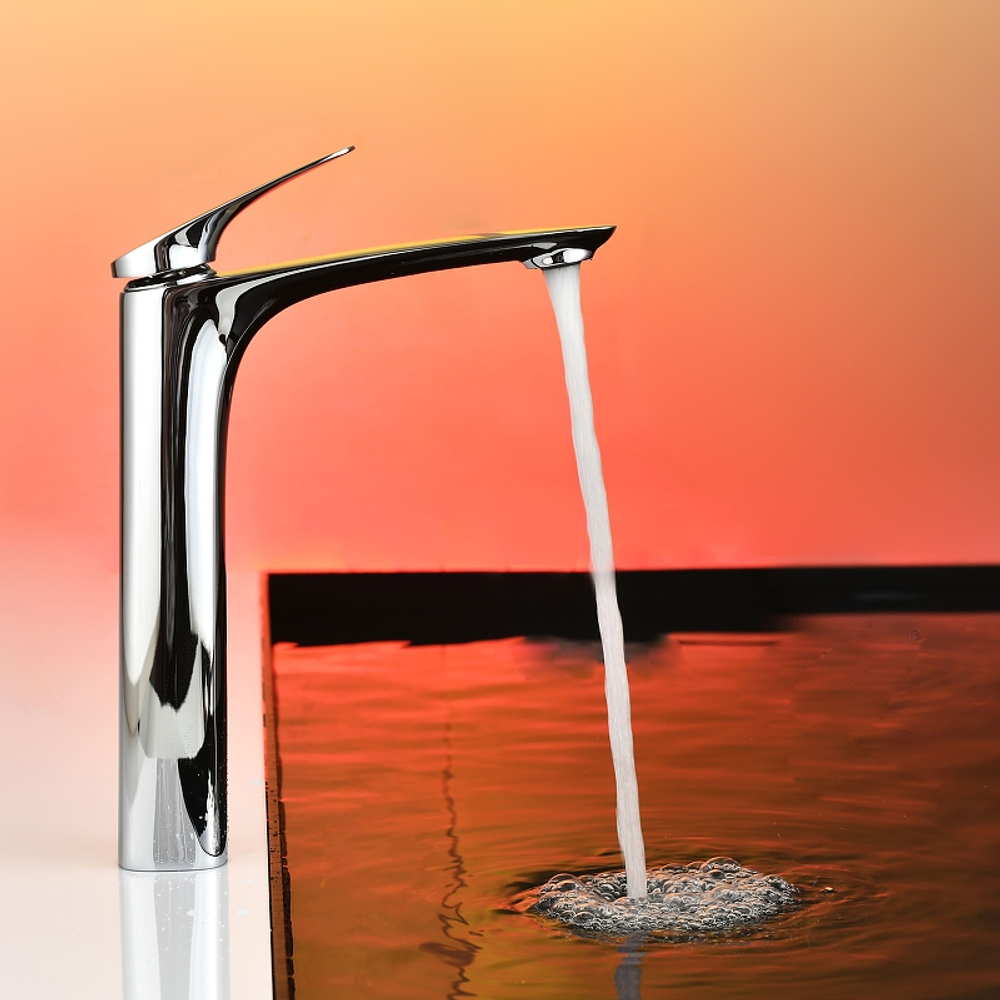 Смеситель для раковины Abelsberg Perfecta INF60102CH цвет Глянцевый хром