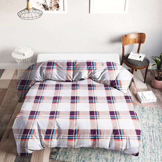 Пододеяльник Бенита, полисатин  160x220  Domtekc