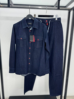 Джинсовый костюм Kiton