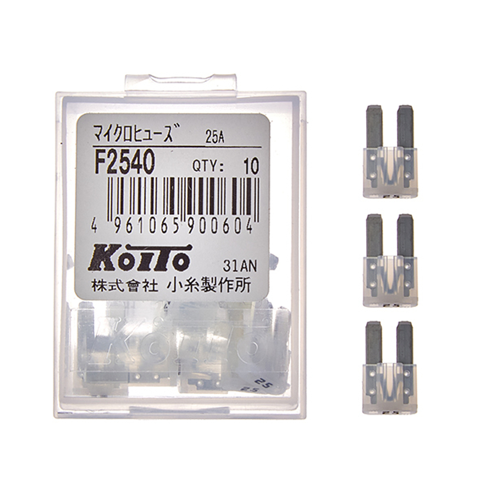 Предохранители Koito (кратность 10 шт.) F2540