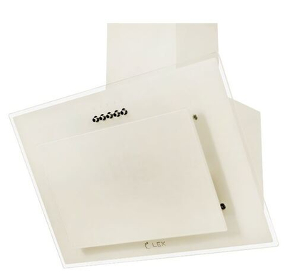 Вытяжка LEX MIKA G 600 IVORY LIGHT (белый антик)