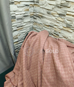 Плед из шерсти Альпаки 170x210 см. - сирень (арт. AGG004)