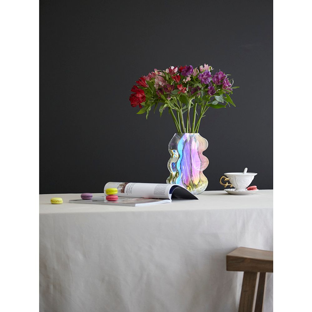 Ваза Wavy, 25 см, перламутр