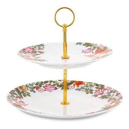 Блюдо двухярусное 26.5см Mix&Match Home Майя