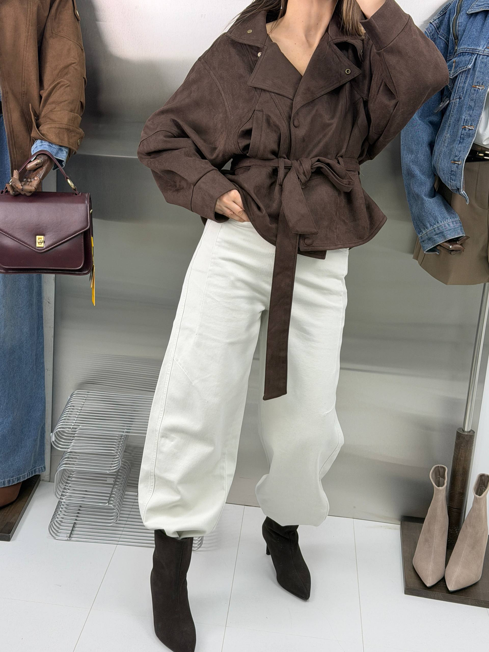 Куртка женская арт. 6796 цвет "шоколадный"