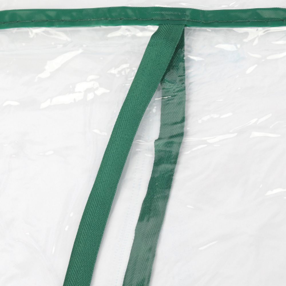 Чехол для теплиц GREEN APPLE GA-House-4-PVC cover на молнии 1250х690х300 мм | Теплица