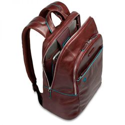 Рюкзак Piquadro Blue Square коричневый из телячьей кожи (CA3214B2/MO) 4