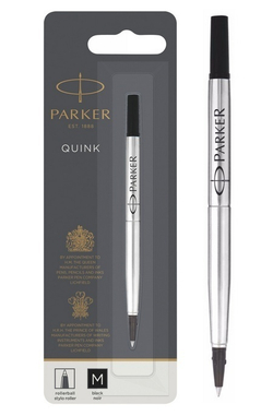 Parker Стержень для ручки-роллера, M, черный