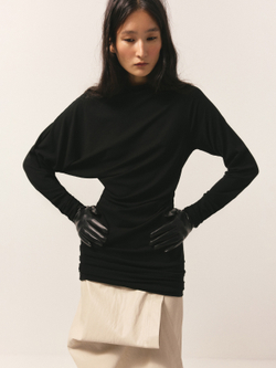 Платье с драпировками